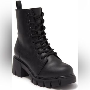 Black Combat Boot